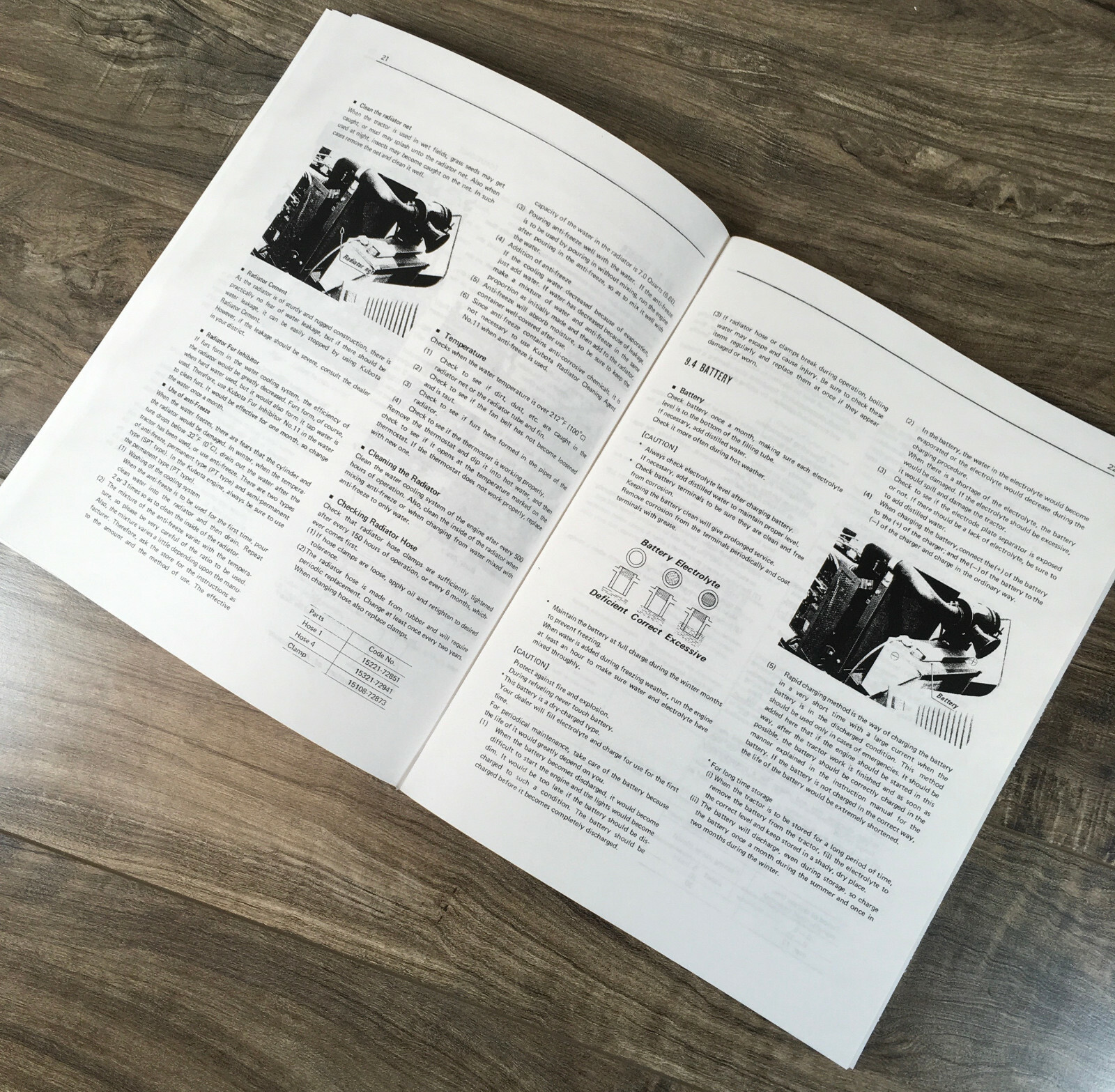 Kubota Tractor L245 L245Dt Operators Owners Parts Manual L245Fp L245Tp L245Dtp