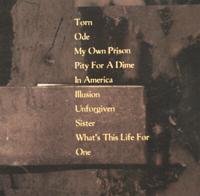 CREED MY OWN PRISON Songbook GUITAR / VOCAL Paperback