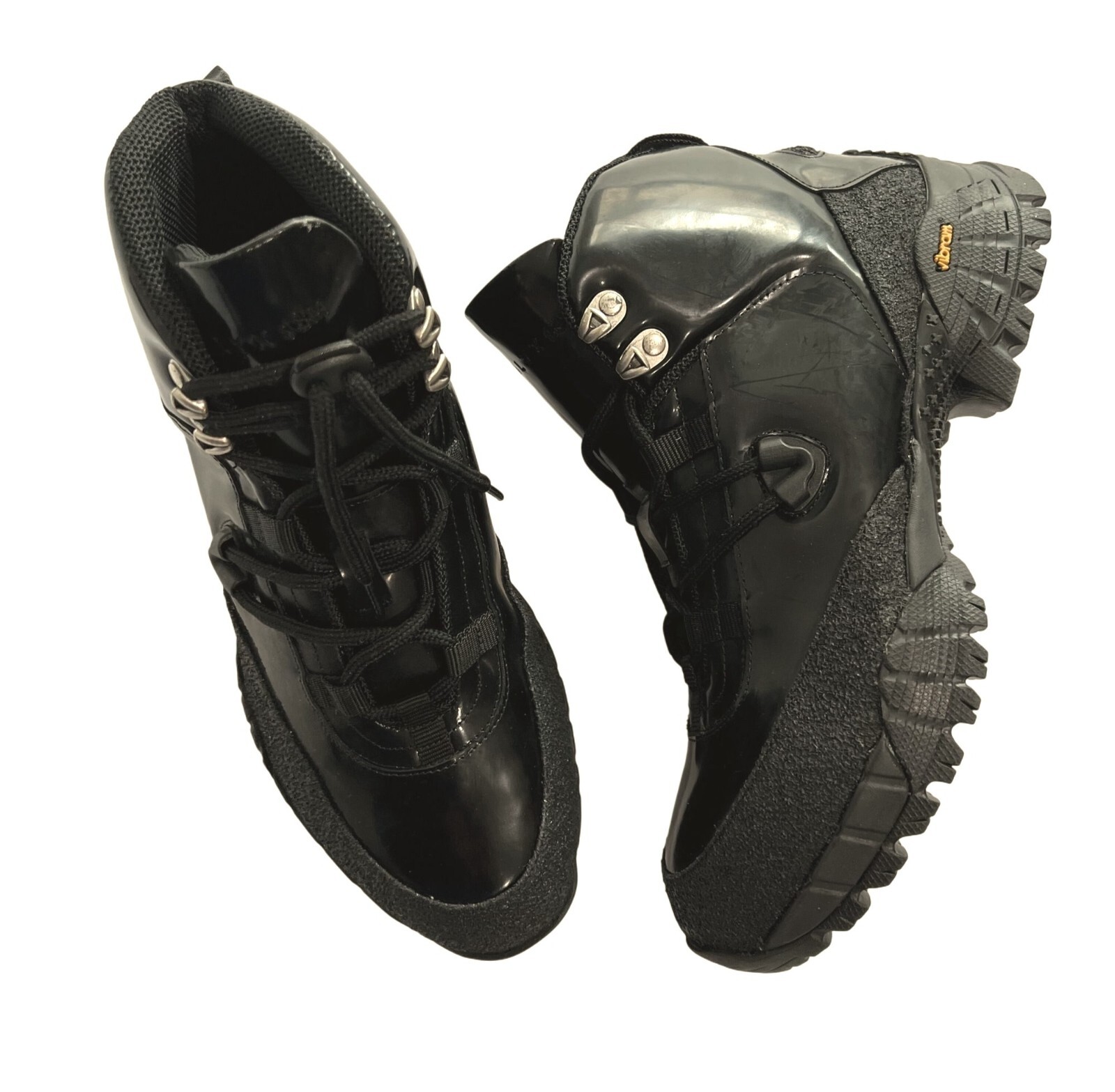 ブラックフット 1017 ALYX 9SM Work Panelled Ankle Boots | Black | FARFETCH