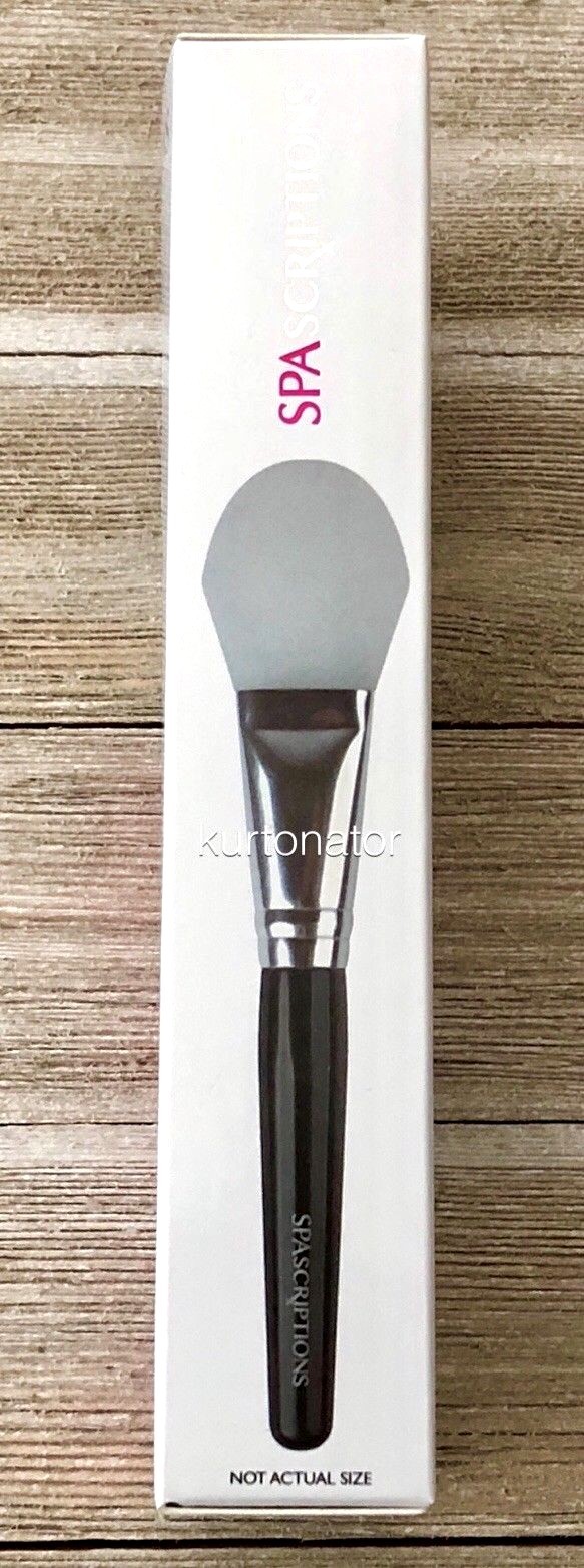 SPASCRIPTIONS Silicone Face Mask Applicator NEW 5.5 inches