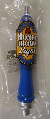 J W DUNDEE'S THE ORIGINAL HONEY BROWN ALE LIGHT BEER TAP HANDLE   NEW IN PACKAGE