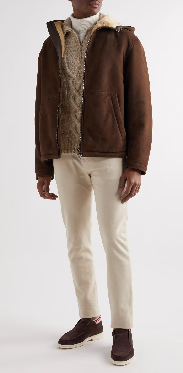 LORO PIANA LORO PIANA OPEN WINTERY WALK CHUKKA BOOTS SHOES SCHUHE CASHMERE SUEDE SNEAKERS