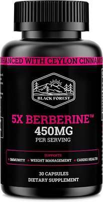Super Berberine-Dihydroberberine 5X More Effective than Regular
