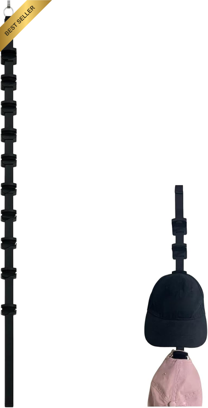 Over the Door Hat Rack Organizer – 1 Pack ABS Material Double-Sided Hanging Cap