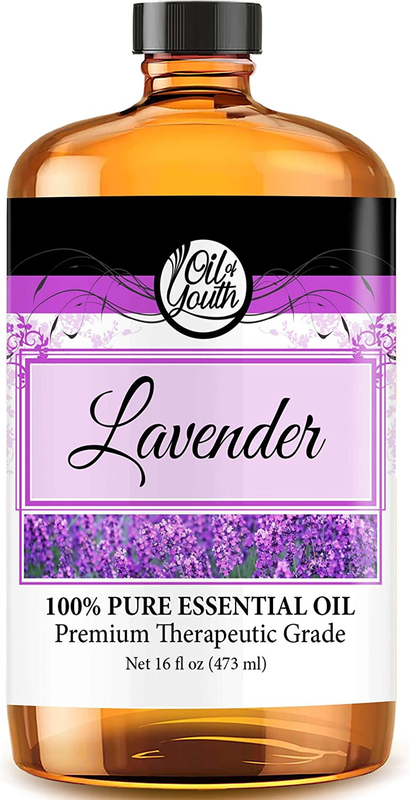S 16oz - Lavender Essential Oil - 16 Fluid Ounces