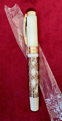 Visconti Monaco Royal Princely  Wedding 23K Fontaine Pen - NEW Luxury Gift