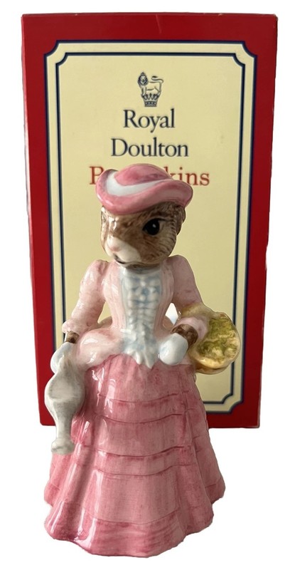 Rare Royal Doulton Mary Mary Quite Contrary Bunnykins Db247 Signed Nursery Rhyme
