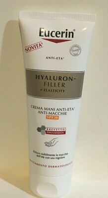 NEW! Eucerin Hyaluron Filler + Elasticity Hand Creme SPF30 75ml Anti-Pigment