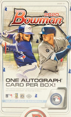 2020 Bowman Baseball Hobby Box SEALED