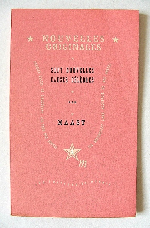 Maast [Paulhan] : Sept Nouvelles Causes CÃLÃBres / Minuit / 1947 / ÃO NÂ°