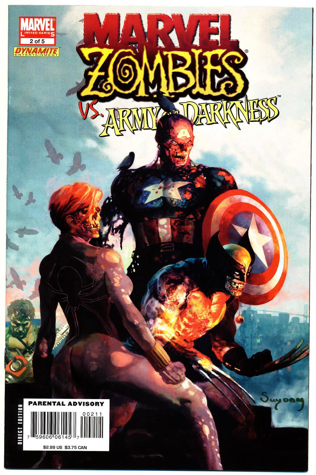 MARVEL ZOMBIES VS. ARMY OF DARKNESS #2 F, 1st Print, Marvel