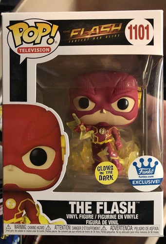 THE FLASH FUNKO POP! #1101 FUNKO SHOP GITD EXCLUSIVE | eBay