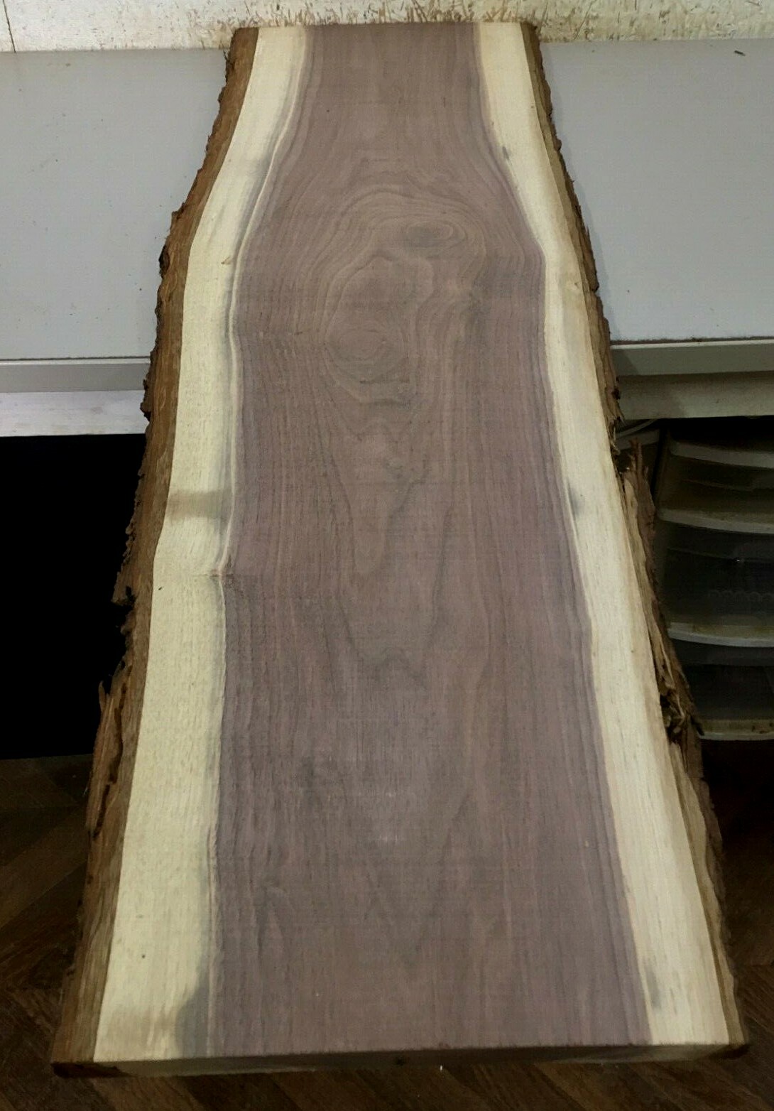 L253 Live Edge Black Walnut Board (47