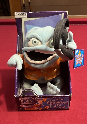 Crazy Frog  The Singing Annoying Thing  Soft Toy Plush Unused In Box