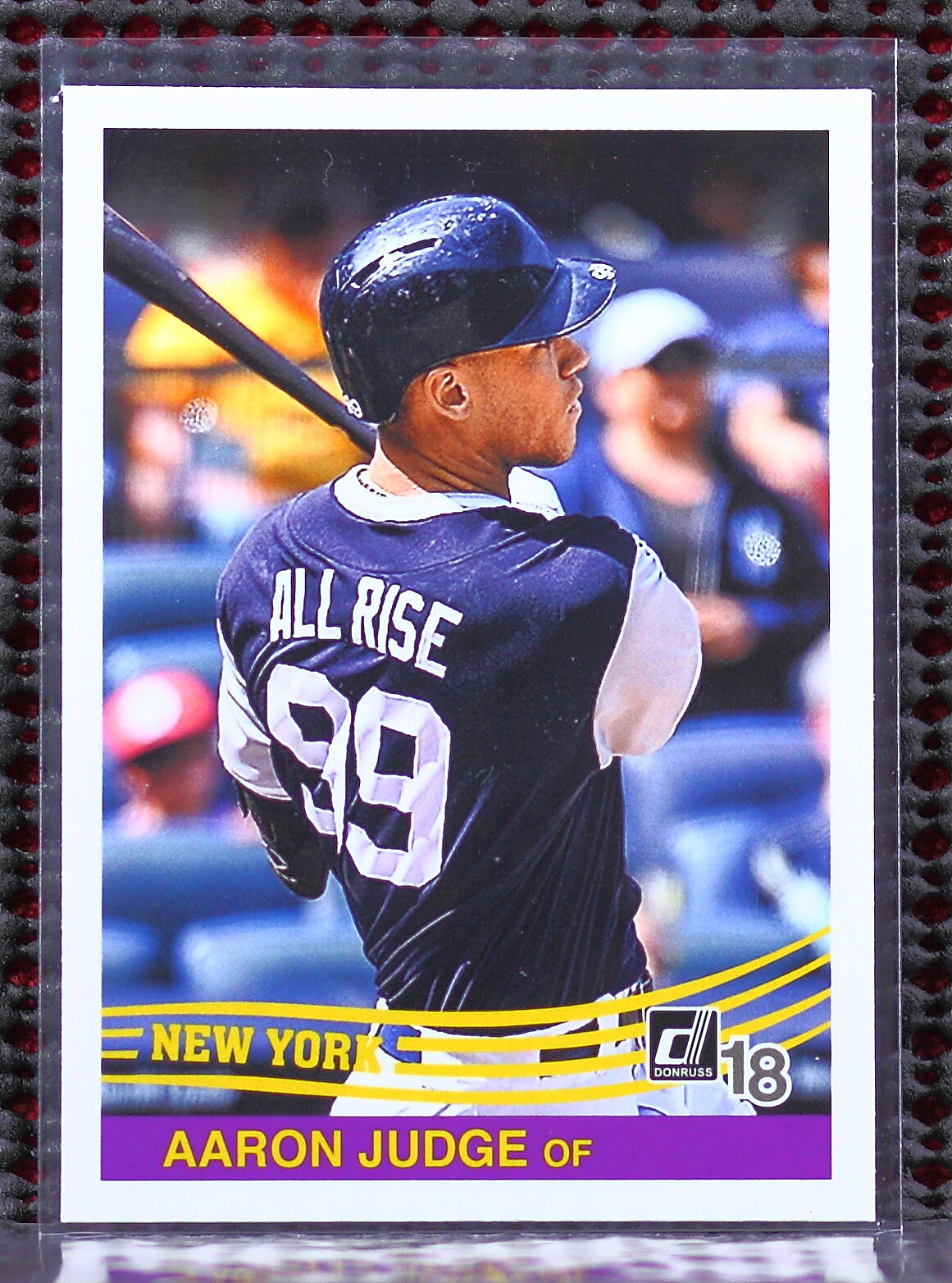AARON JUDGE - 2018 DONRUSS VARIATION #253 | eBay