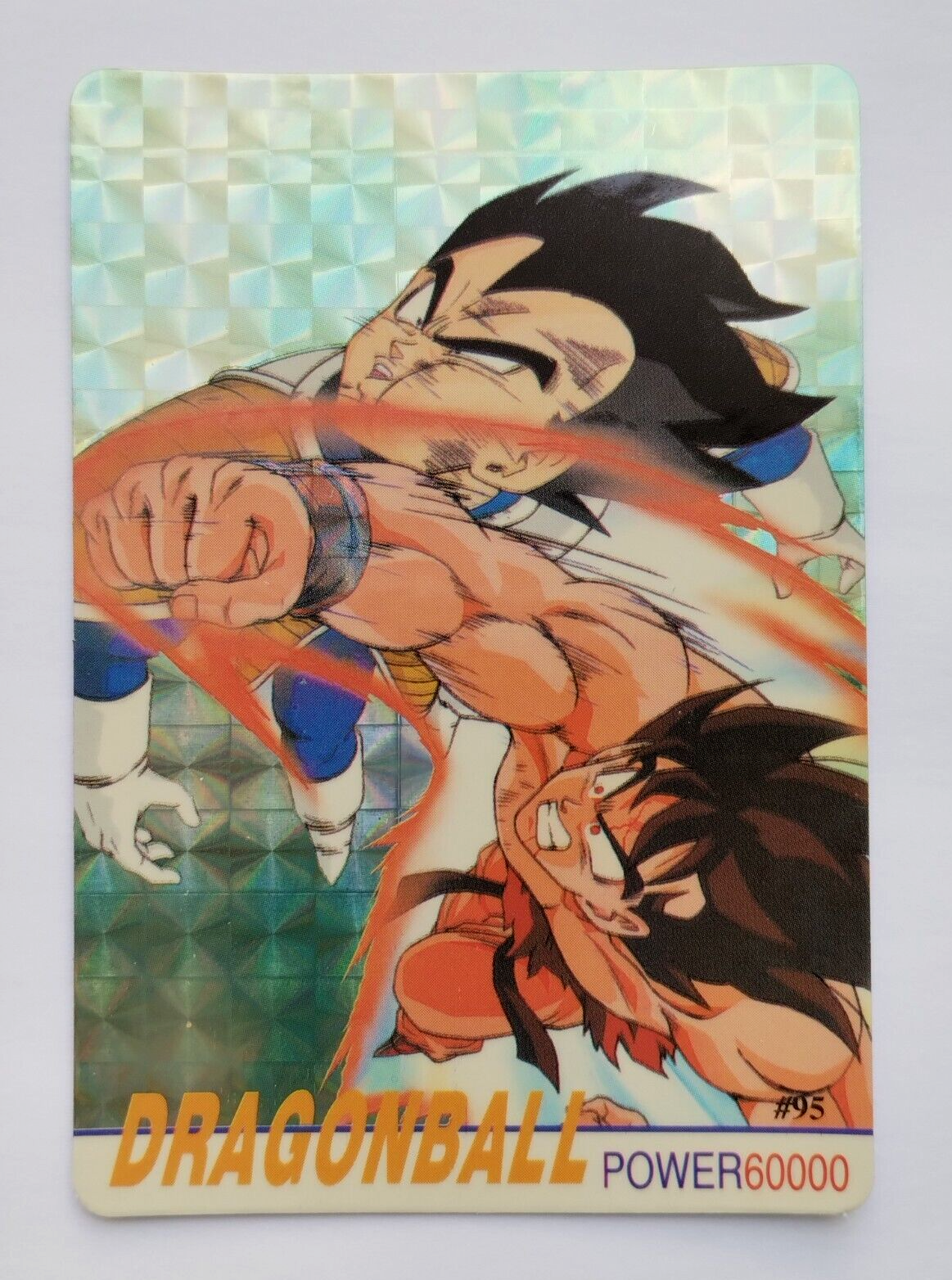 1999 DRAGON BALL Z Card #095 SON GOKU VEGETA VTG Foil | eBay