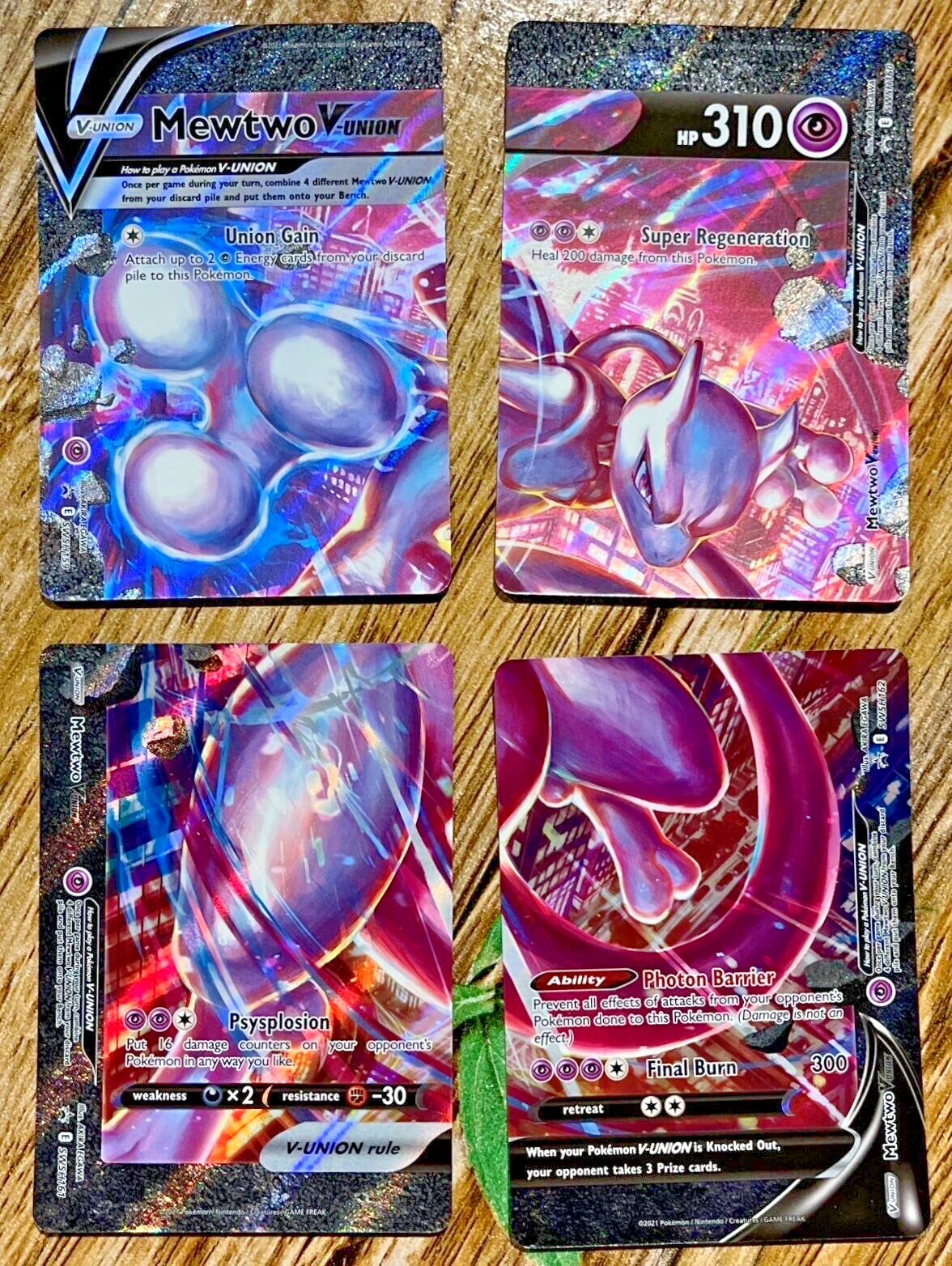 Pokemon TCG, Mewtwo V Union, pokemon, SWSH 159, 160, 161