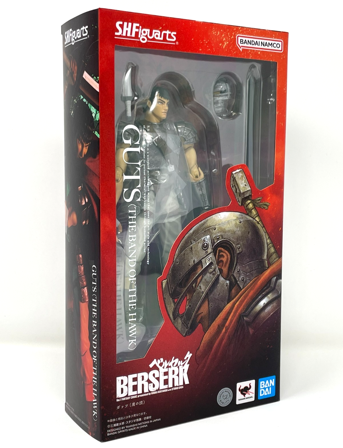 S.H.Figuarts Berserk Guts ( The Band of The Hawk ) TAMASHII