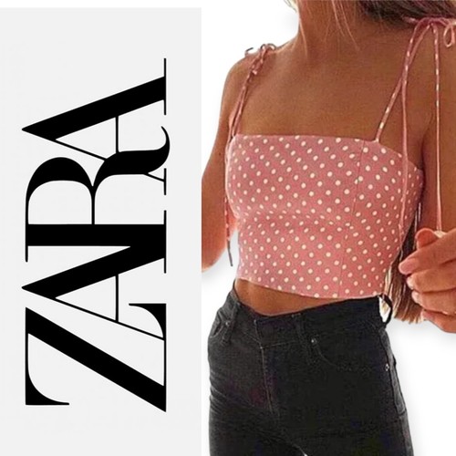 トップス hillda Dot Square Crop Top Hilda Dot Square Crop Top Black on Bunjang Global Site.