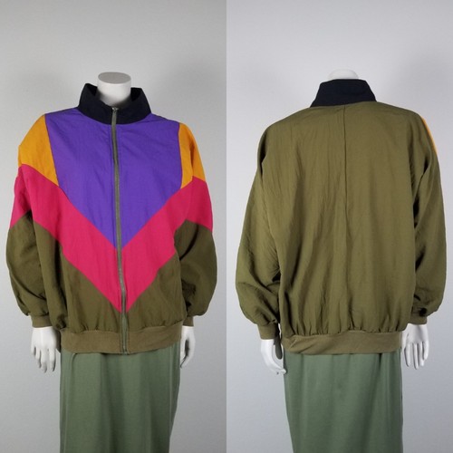 ジャケット・アウター 80s Old Ballantyne Mint Green Blouson Vintage!! Multicolour Prince Tennis Sportswear Windbreaker