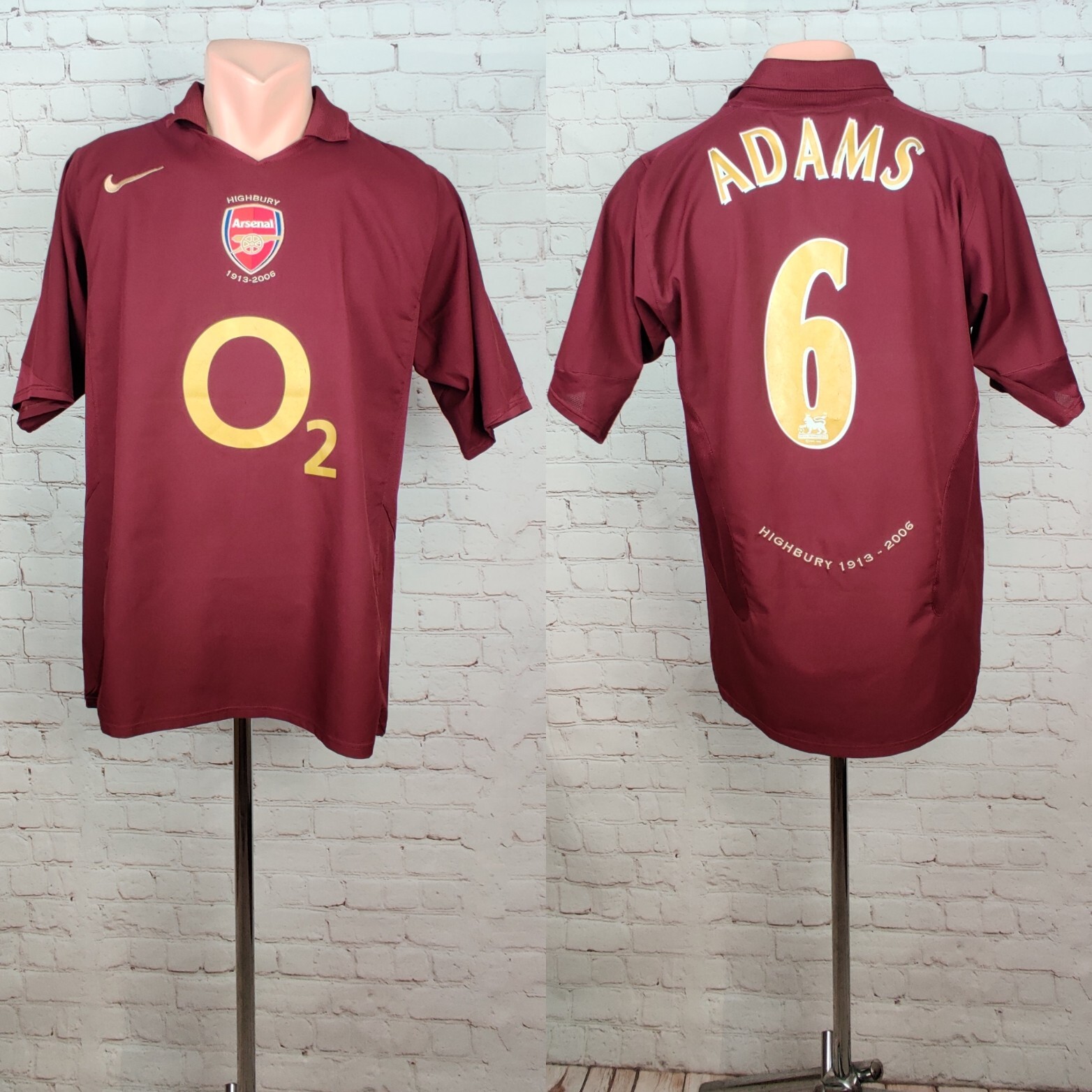 ウェア Arsenal 2005-2006 () ARSENAL 2005 2006 AWAY FOOTBALL SHIRT SOCCER JERSEY NIKE sz