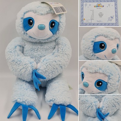 Build A Bear Snow Day Snowball Sloth Paws Stick Together Christmas Rare Retired