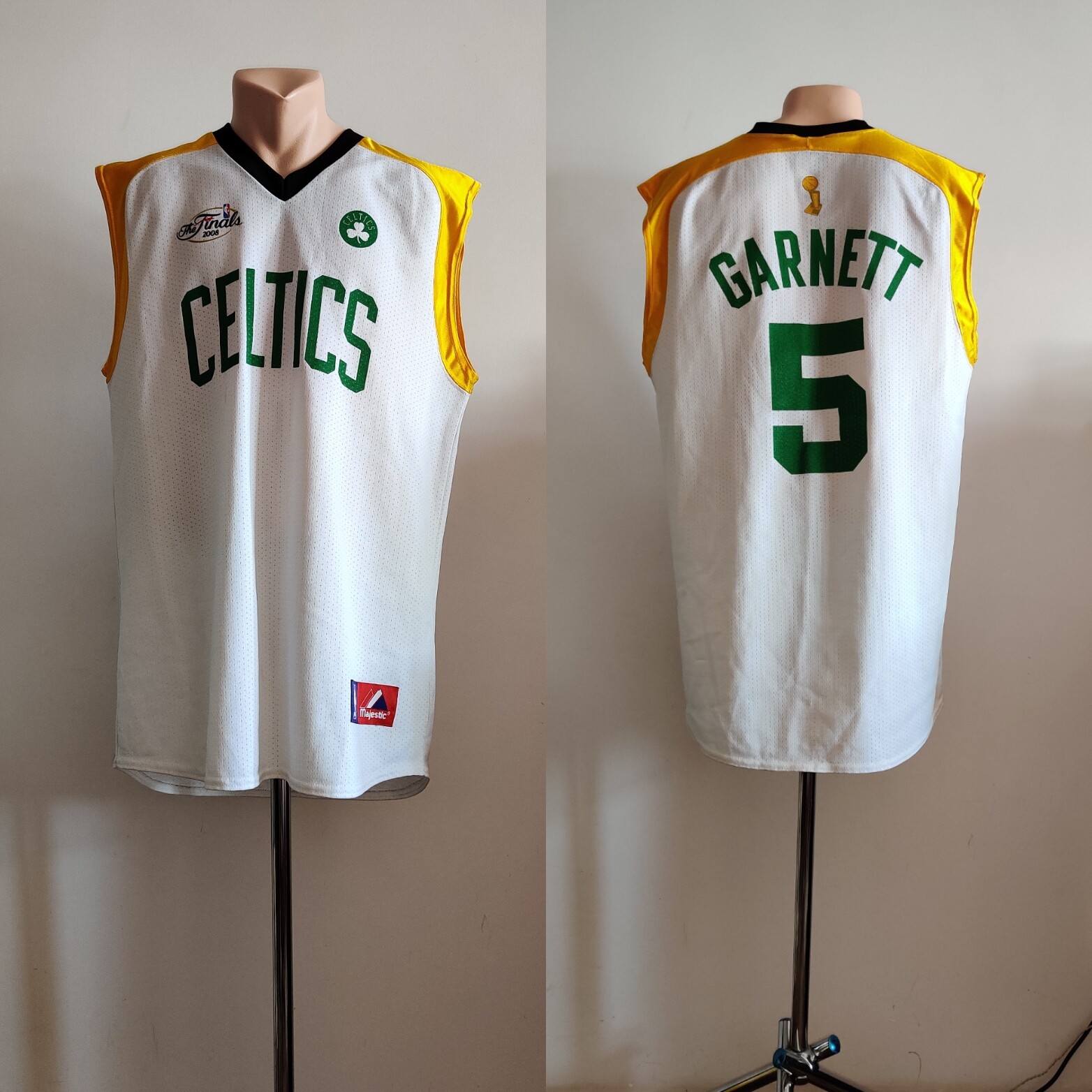Kevin Garnett #5 Boston Celtics L Basketball Jersey Majestic
