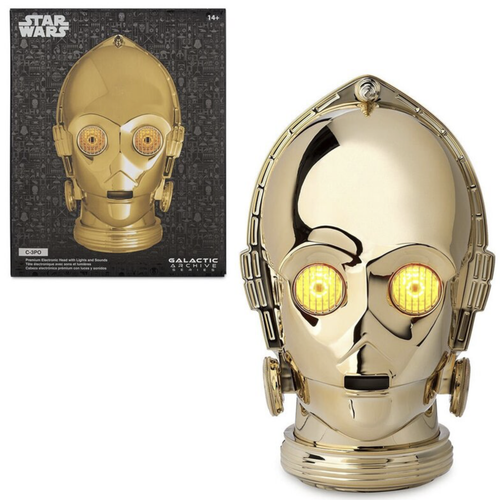 ピンバッジ STARWARS C3PO 🔥Star Wars Galaxys Edge C-3PO-Premium Electronic Head