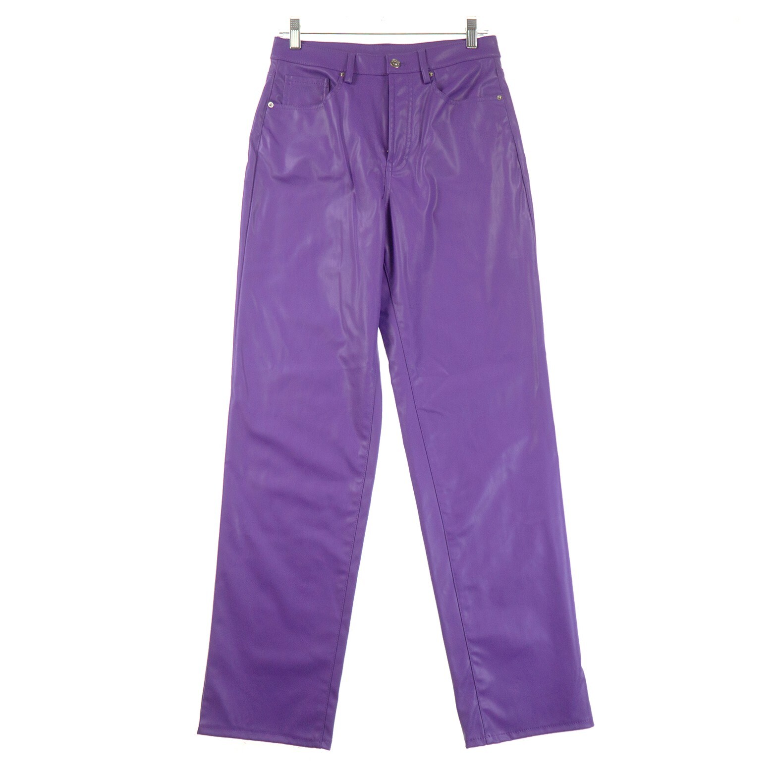 Divided by H&M Purple Faux Leather Pants Womens 6 $34.99 | eBay Divided by H&M Purple Faux Leather Pants Womens 6 $34.99 | eBay