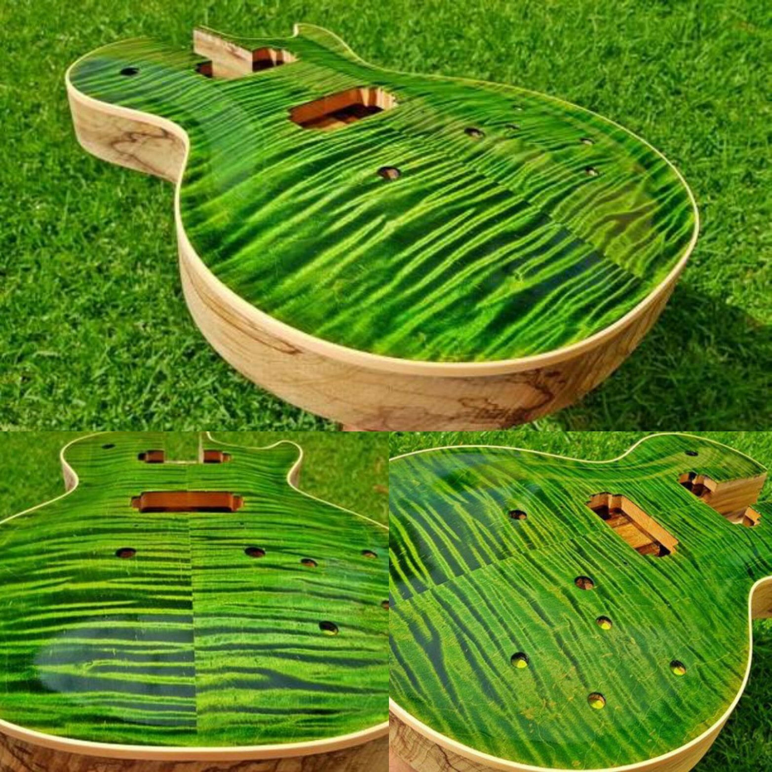 Kit Guitar Dyes by Keda Dye 5 Guitar Stain Colors For Premium Guitar