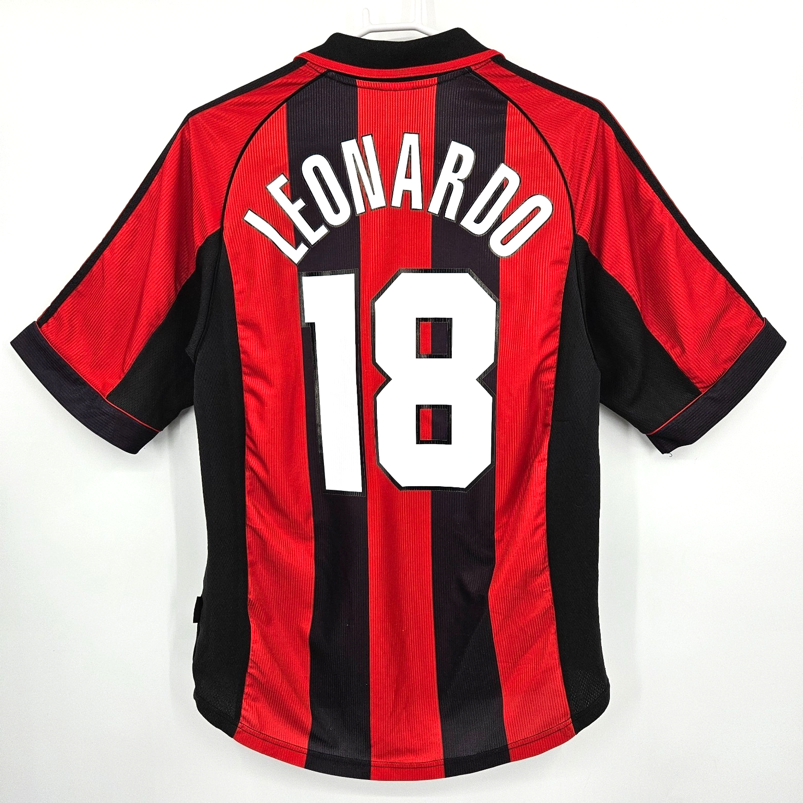 ACミラン adidas ジャージ LEONARDO 18 Vintage 1999 Adidas AC Milan Leonardo Araújo #18 Home Soccer