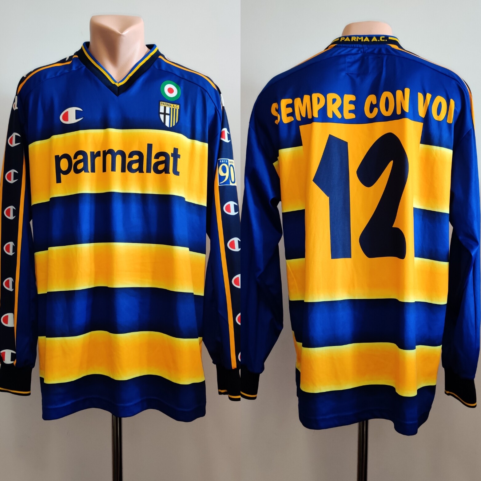 美品 Champion PARMA A.C. NAKATA ユニフォーム サイズL/中田英寿