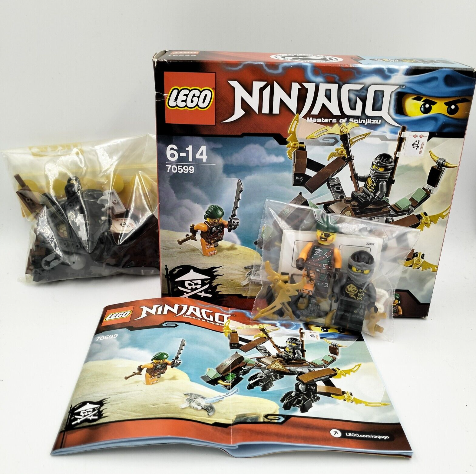 LEGO 70599 Ninjago Skybound Cole's Dragon Retired Set 2016