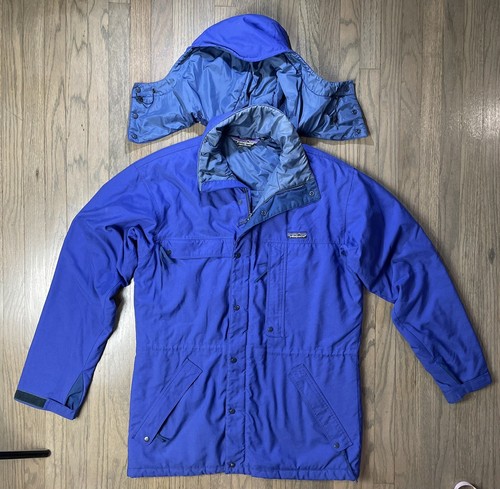 Vintage Patagonia Hiking Hooded Jacket Parka Men's Size