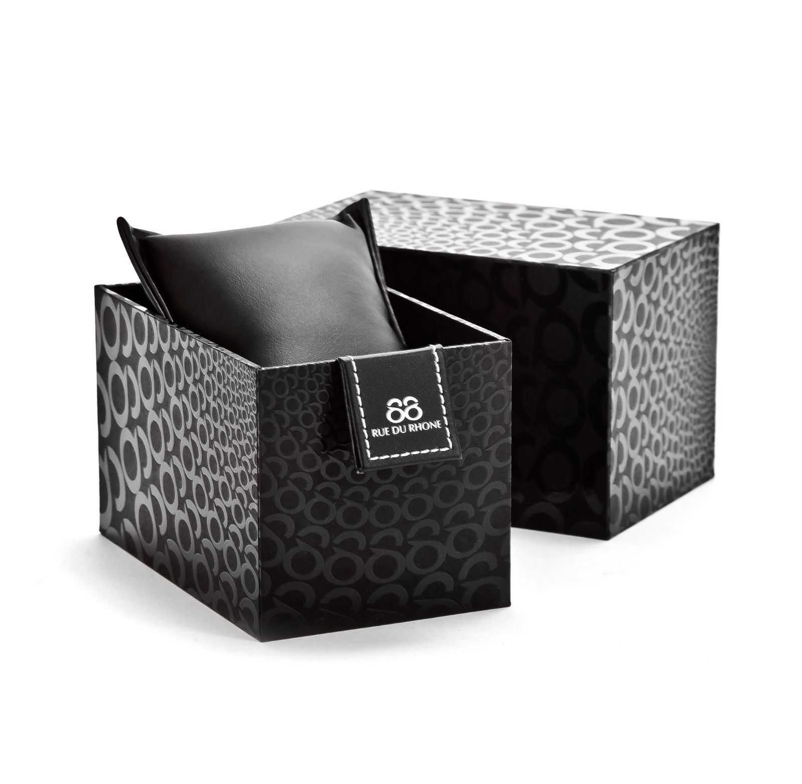 Pre-owned 88 Rue Du Rhone Men's 87wa120042 Swiss Automatic Stainless St. 'double 8 Origin'