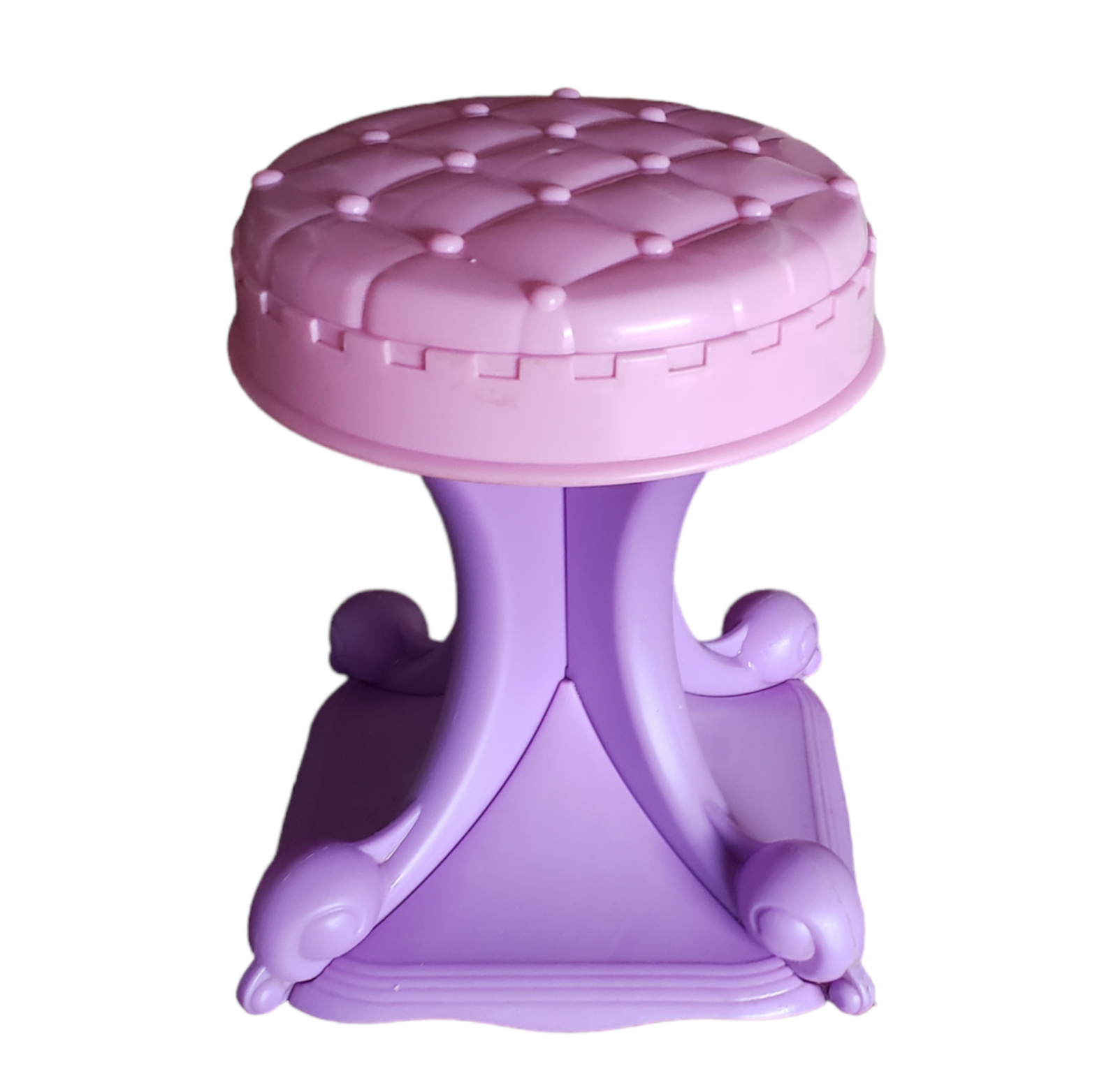 Purple vanity stool deals