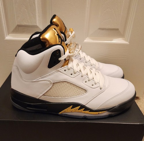 【値下げなし】AIR JORDAN 5 Olympic 29.5 Jordan 5 Retro [Olympic] — PURE