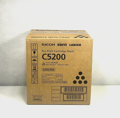 Ricoh 828422 Genuine Black Toner Cartridge For Savin Lanier C5200 C5210
