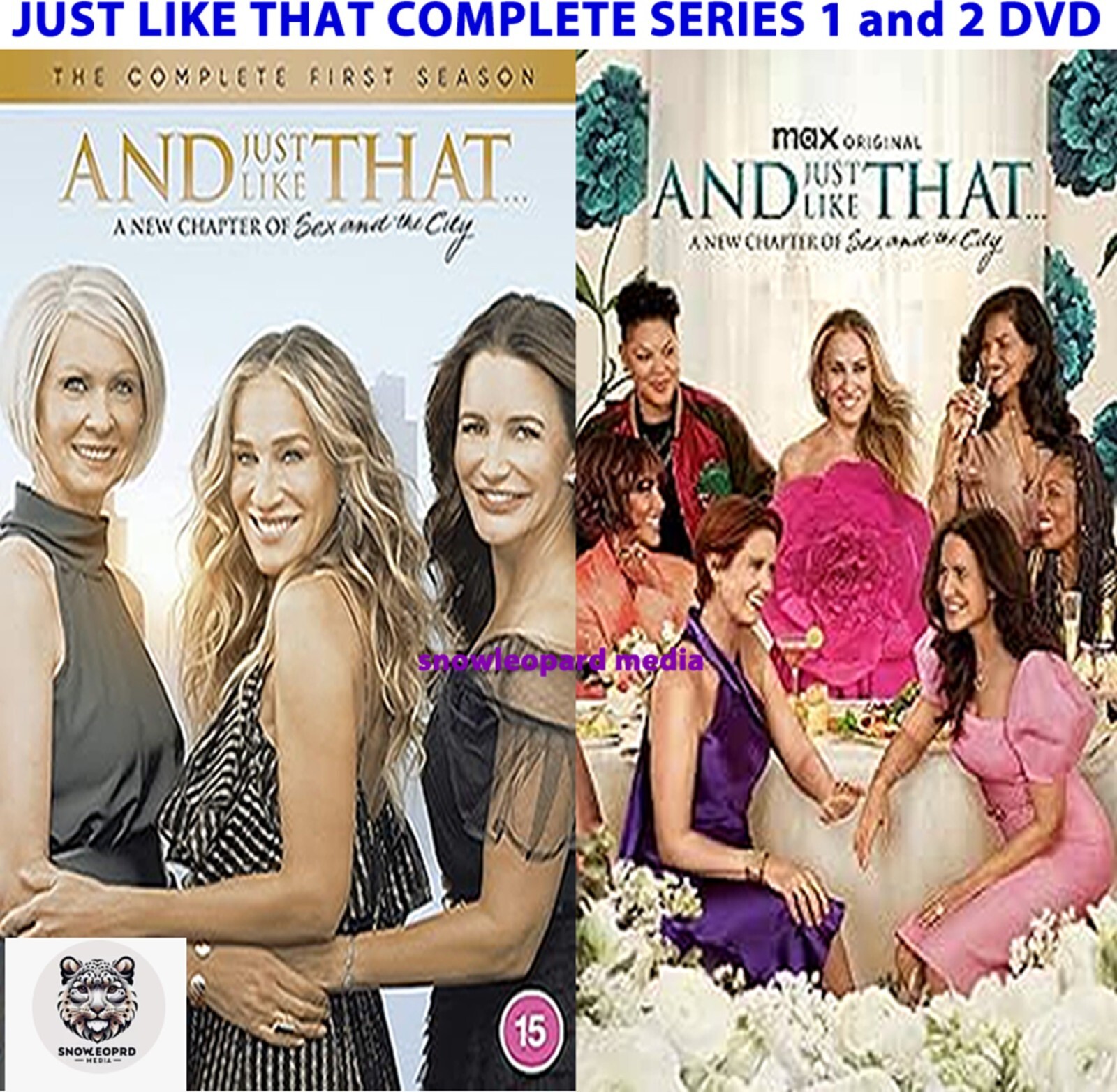 JUST LIKE THAT COMPLETE SERIES 1 and 2 DVD Second First 1st