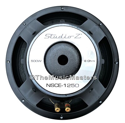 12" inch Home Stereo Sound Studio WOOFER Subwoofer Speaker Bass Driver 8 Ohm Sub