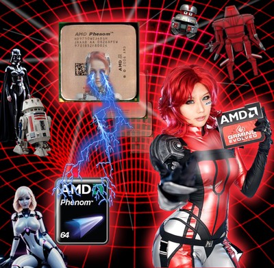 AMD Quad Core CPU Phenom 9750 with DDR2 RAM - Socket AM2 - 95 watt