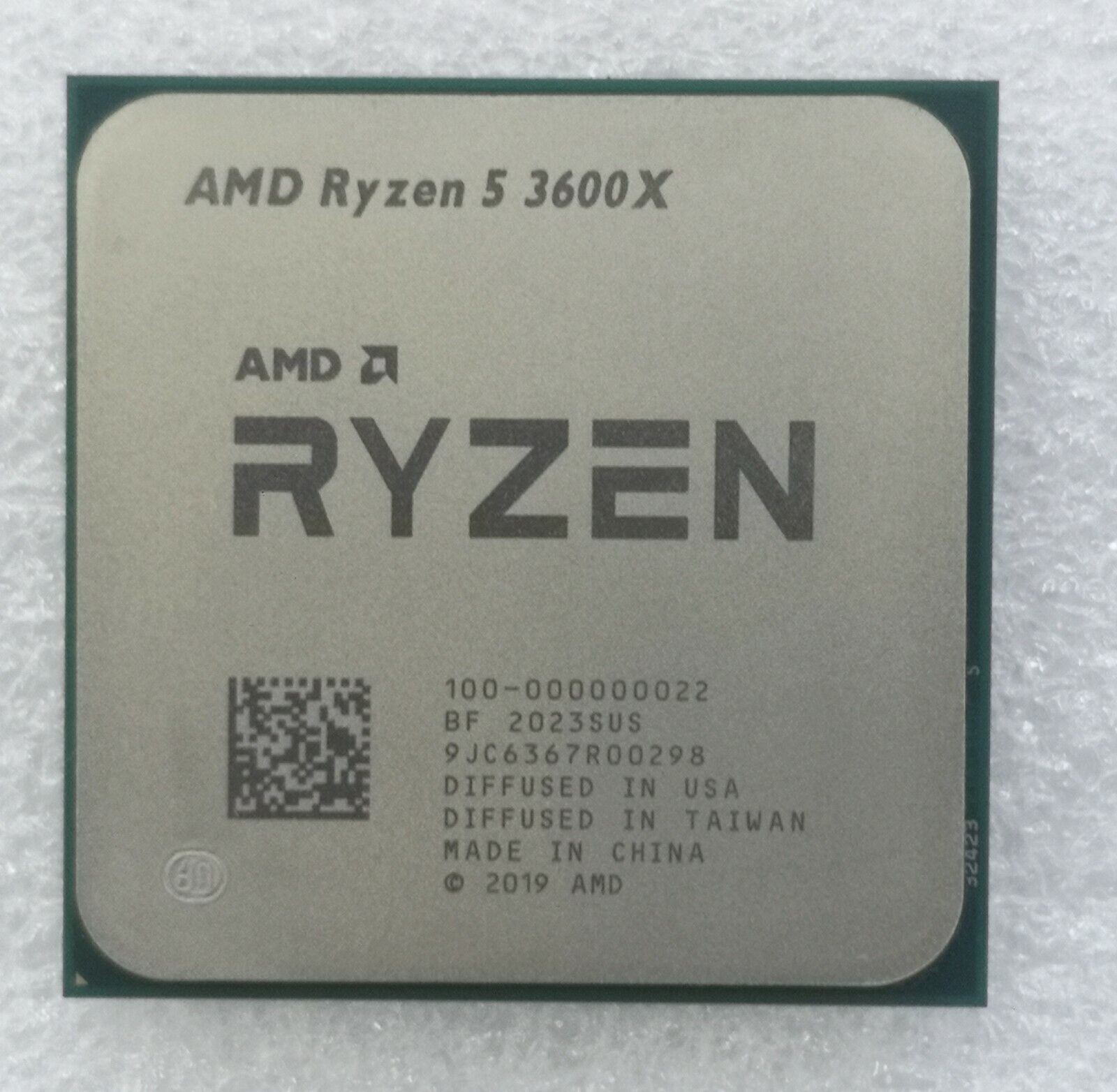 AMD Ryzen 5 3600X Desktop CPU Processor Socket AM4 6 cores AMD Ryzen 5 3600X Desktop CPU Processor Socket AM4 6 cores