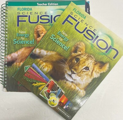Grade 1 Science Fusion Student Teacher Edition Bundle Homeschool 1st Curriculum