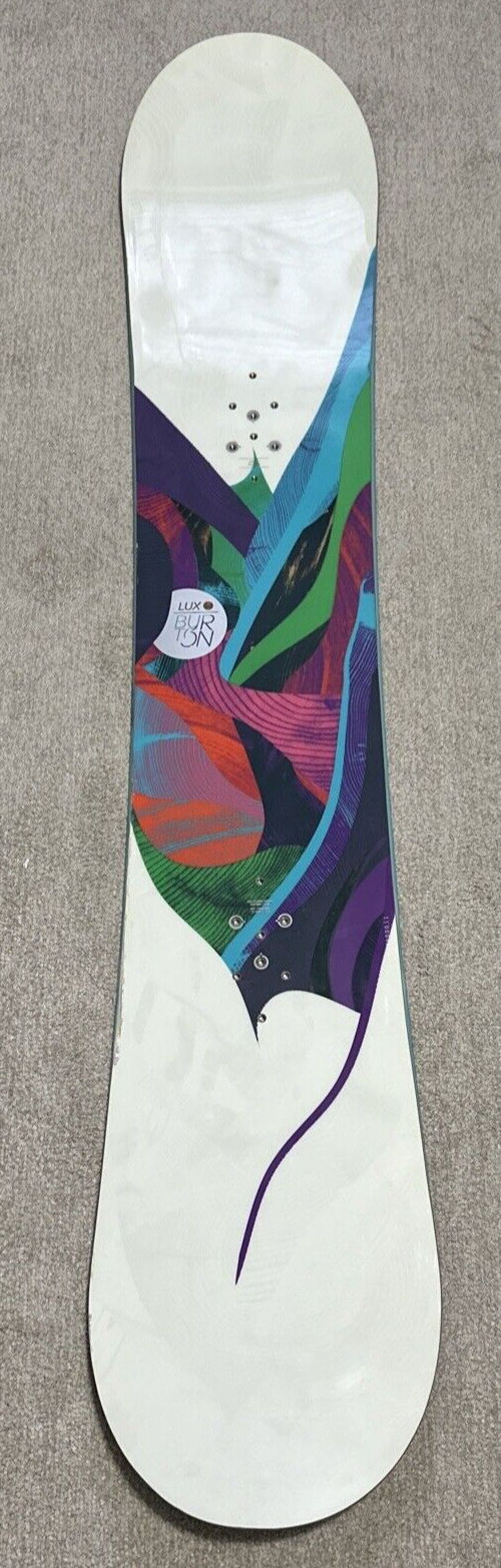 BURTON Lux 50 Snowboard LUX 150 Flat Top - Damaged Needs BURTON Lux 50 Snowboard LUX 150 Flat Top - Damaged Needs