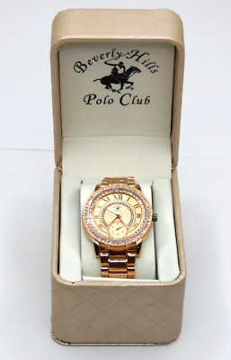Polo rose sale gold watch
