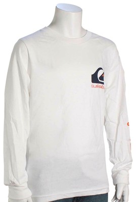 

Футболка Quiksilver Boys Omni Logo LS — белая — новинка, Белый