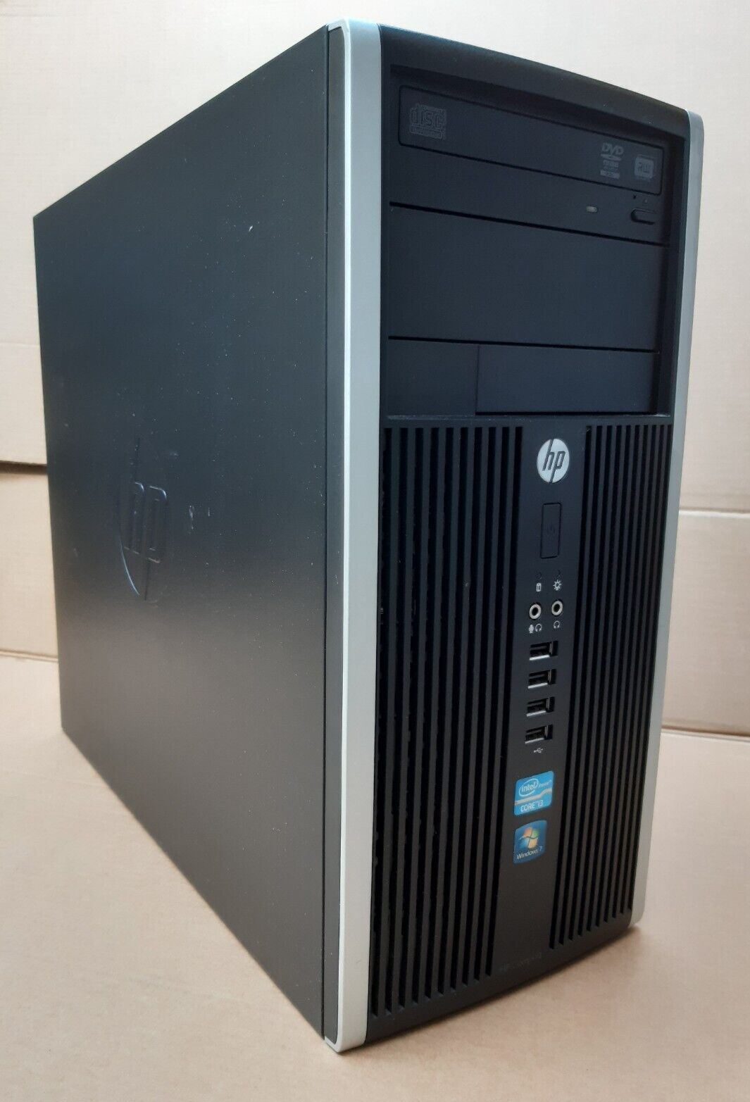 HP Compaq Elite 8300 MT Desktop PC i3-3220 CPU @3.30GHz, 4GB