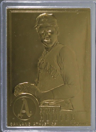 1995-10 Danbury Mint 22K Gold - Rollie Fingers #117