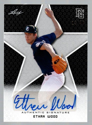 2020 Leaf Perfect Game National Showcase - Ethan Wood #BA-EW1