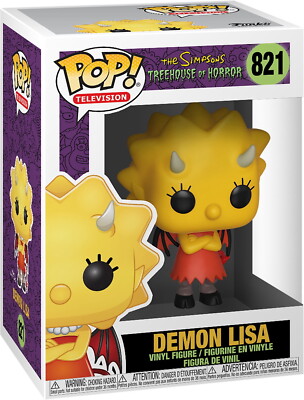 The Simpsons Treehouse Of Horror - Demon Lisa 821 - Funko